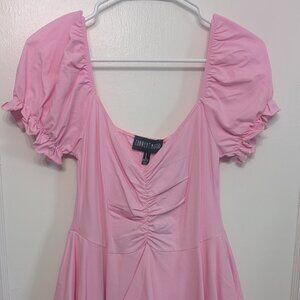 Current Mood Chasin' Rainbows Mini Dress - Large NWT